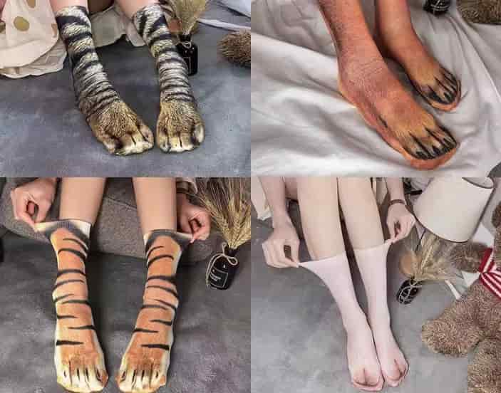 Animal Foot Socks: Fun, Cozy Novelty Socks for All Ages