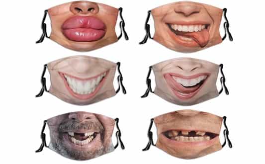 Sand Sculpture Parody Mask: Funny & Creative Party Essential