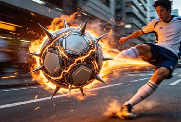 The Mutant Soccer Ball Chaos