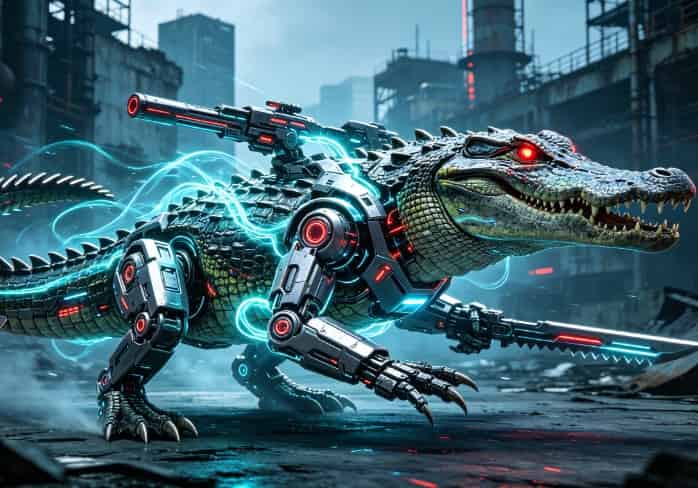 Mutant Croc Bot: The Clumsiest Transformer Ever