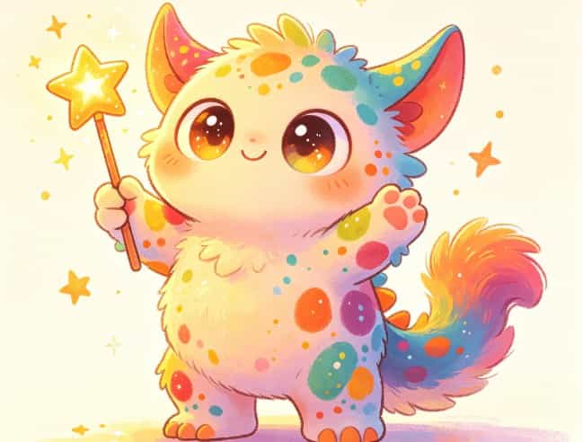 The Magical Rainbow Monster: Your New Favorite Fluffy Chaos Buddy