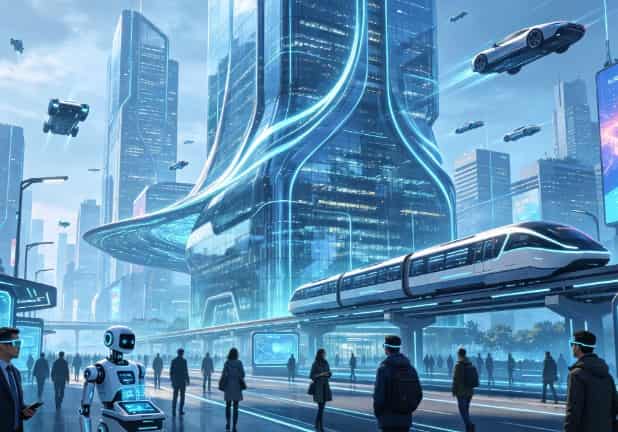 Life in the Funny, Futuristic City