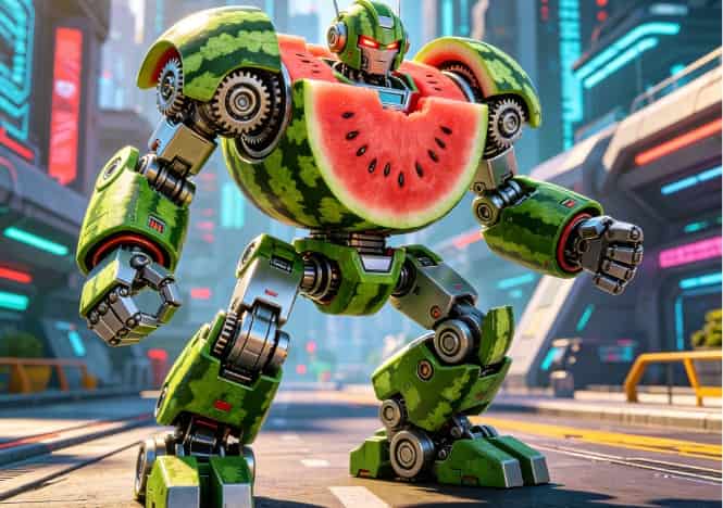 Watermelon Bot: The Juiciest Transformer in Town