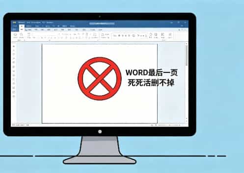 WORD最后一页死活删不掉 6种顽固末尾空白页终极解决办法+独门窍门