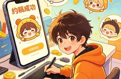 画画赚钱 APP / 网页大全（分 4 大类，学生友好、0 押金，新手直接上手）