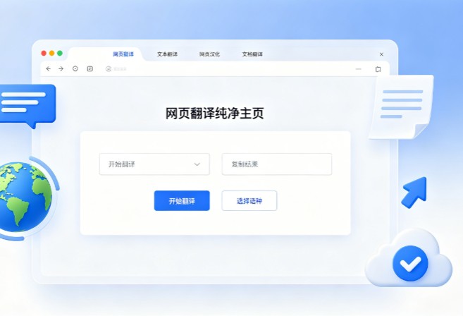 网页翻译纯净无广告使用全指南：官方在线免安装翻译