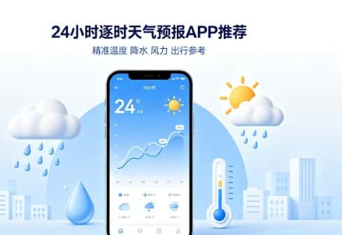 精准 24 小时逐时天气预报 APP 推荐
