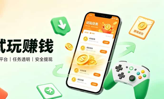 手机试玩赚钱是真的吗？官方正版试玩平台下载