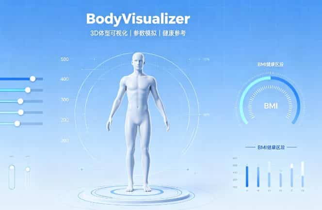 BodyVisualizer 正版使用教程｜官方网站入口、3D 体型可视化功能